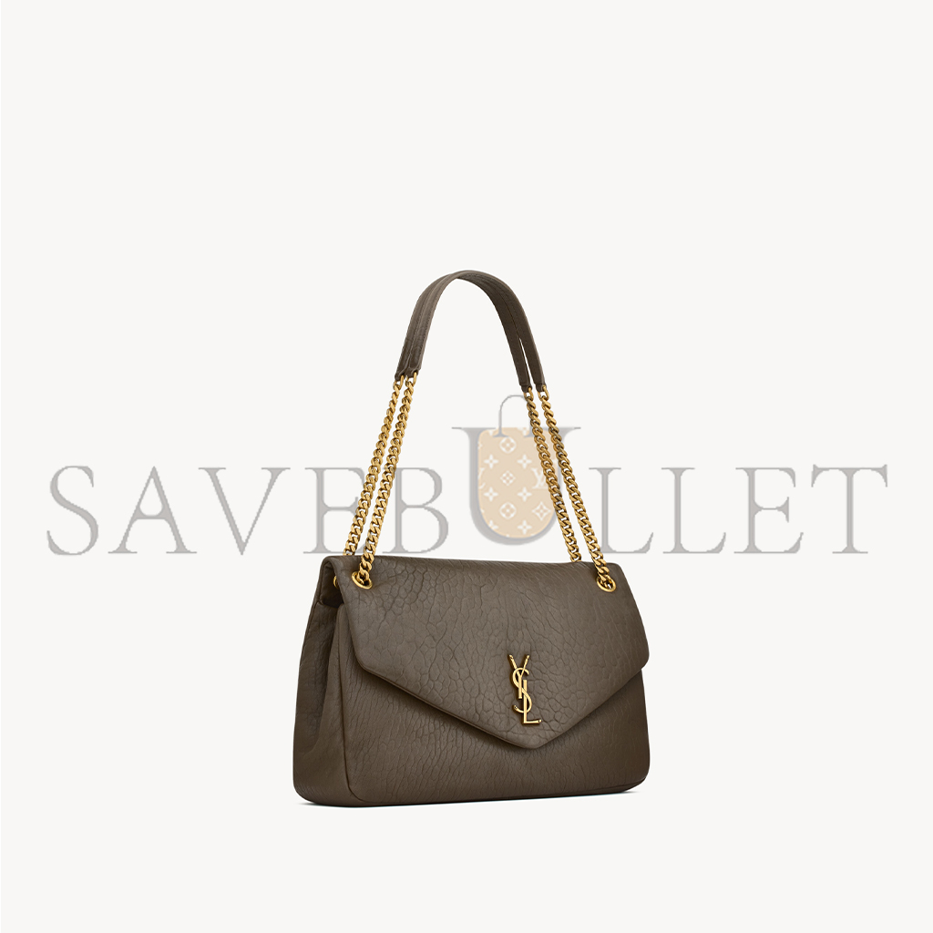 YSL CALYPSO LARGE IN GRAINED LAMBSKIN 777399AACYT3212 (28*22*12cm)